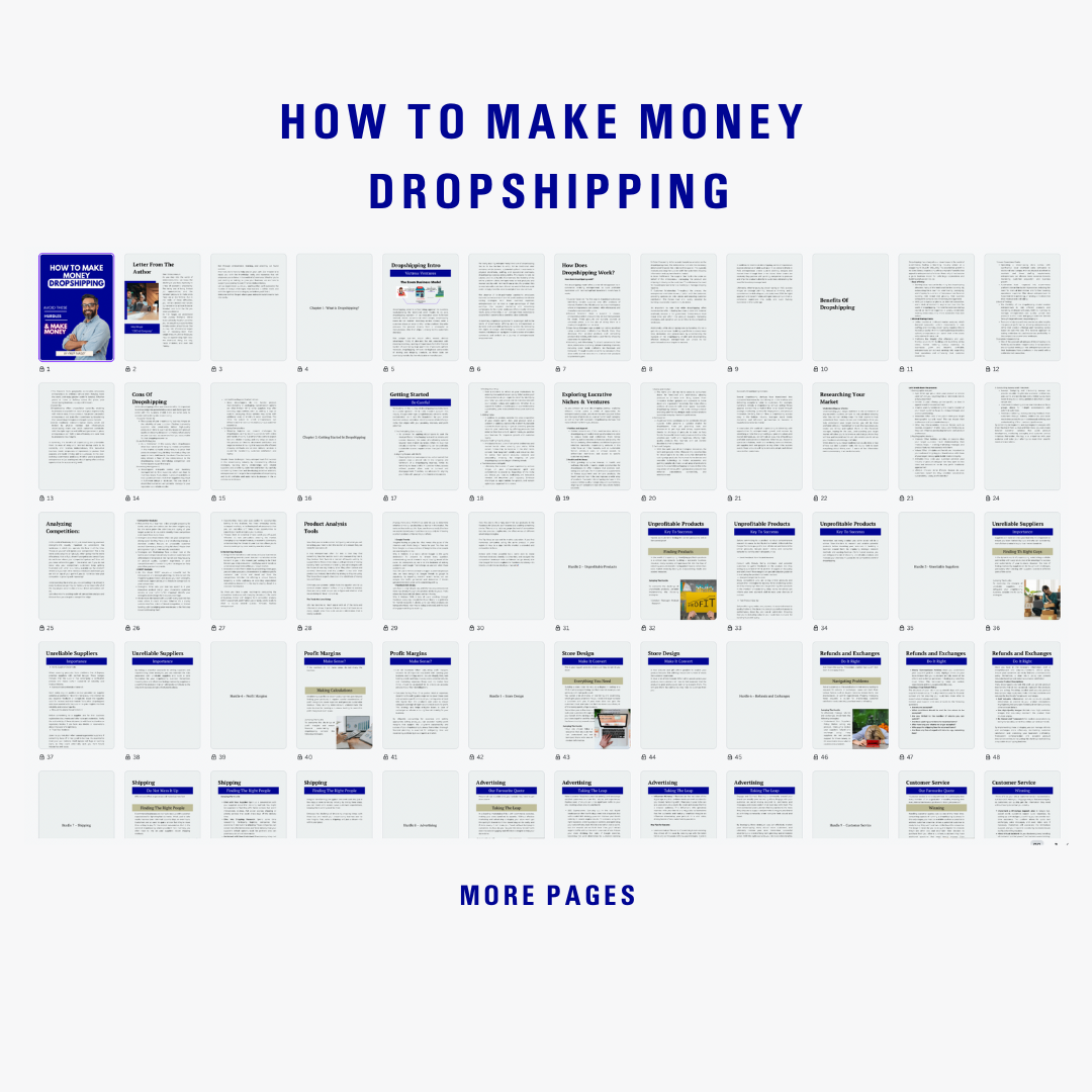 How to Make Money in E-commerce (Free eBook)